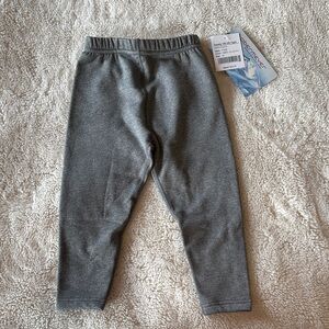 Obermeyer Charcoal Kids fleece lined baselayer leggings